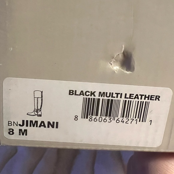 BANDOLINO “TALL” BLK/BRN Multi-LEATHER 🐎Jimani Riding Boots NEW w/or without Box - Picture 9 of 16
